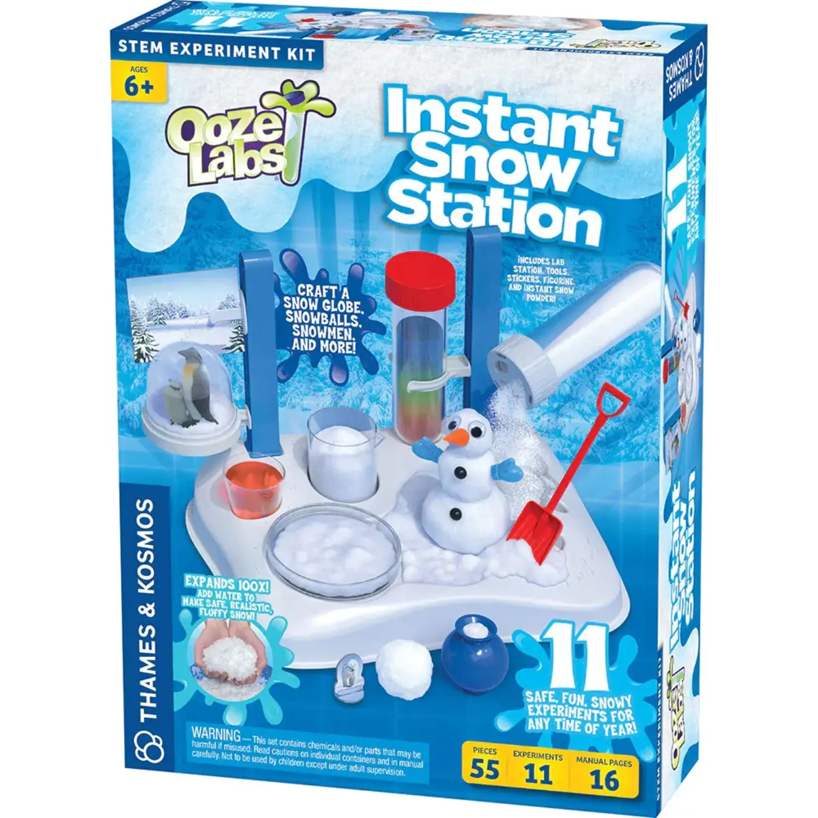 Thames & Kosmos 550053 Ooze Labs: Instant Snow Station