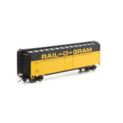 18826 N 50' PS-1 Plug Door Smooth Side Box ATSF 524045