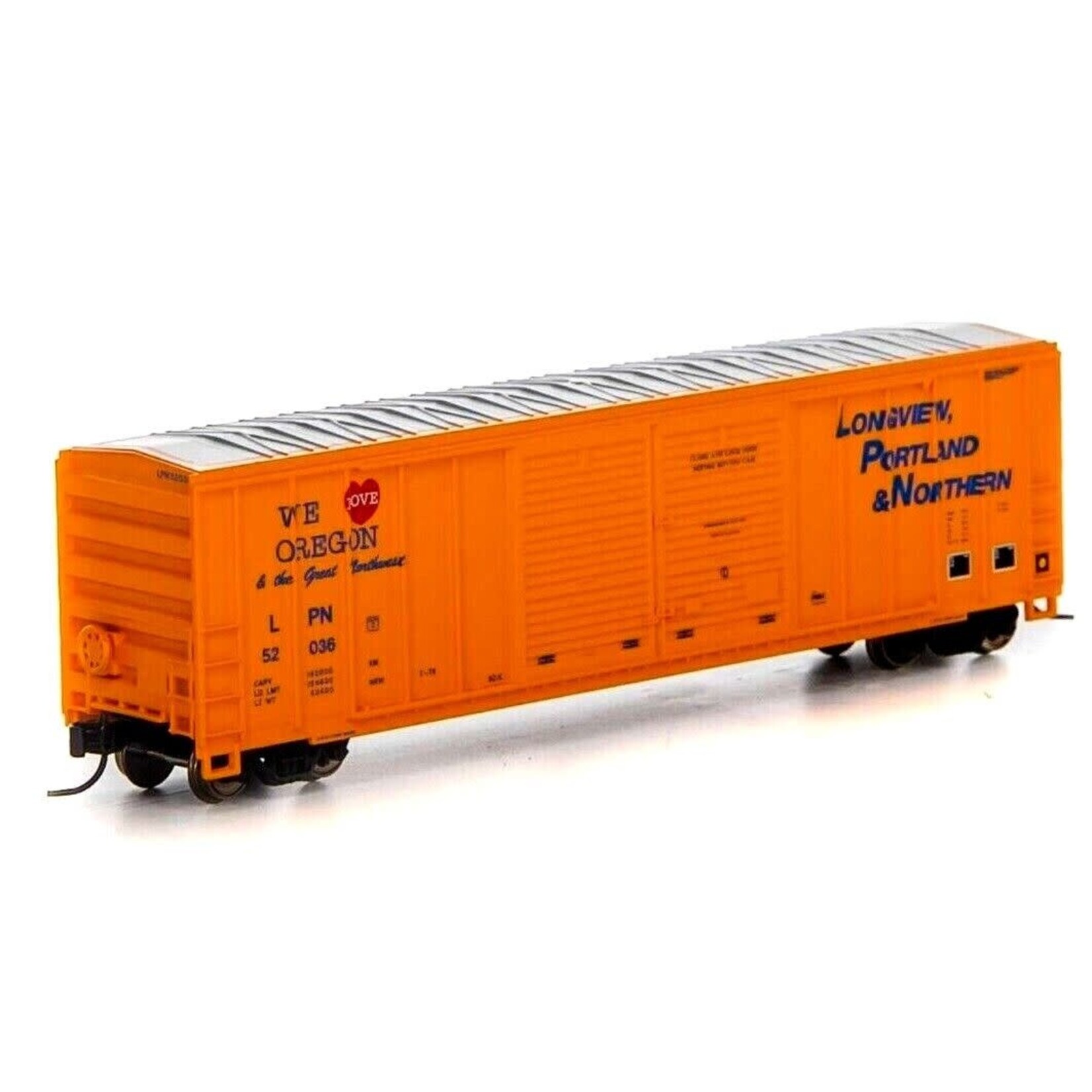 Athearn 17560 N 50' FMC Double Door Box LP&N 52036