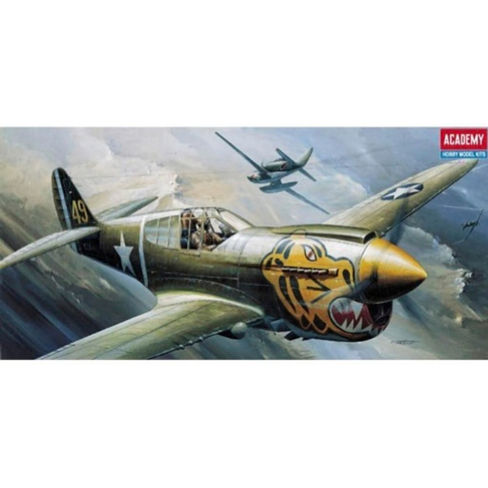 Academy 12468 1/72 P40E Warhawk Fighter