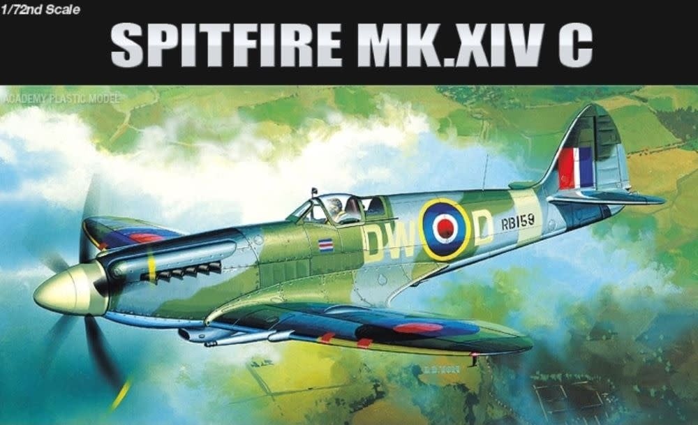 12484 1/72 Spitfire Mk XIV C RAF Fighter
