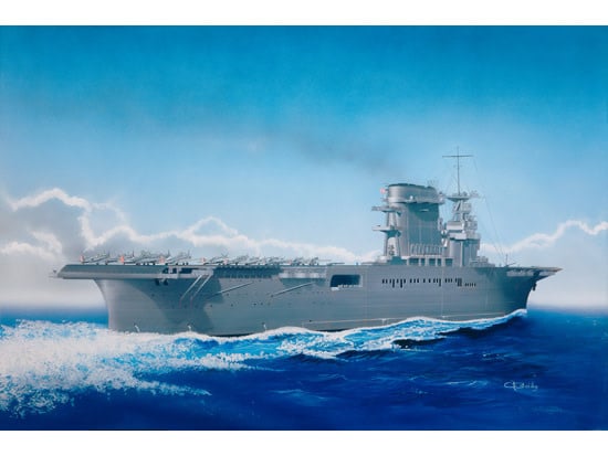 5716 1/700 USS Lexington CV2 Aircraft Carrier May 1942