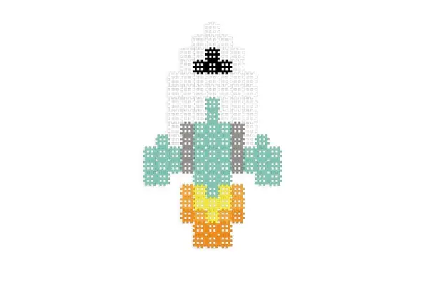 Micro Waffle - Rocket - 150 Pieces