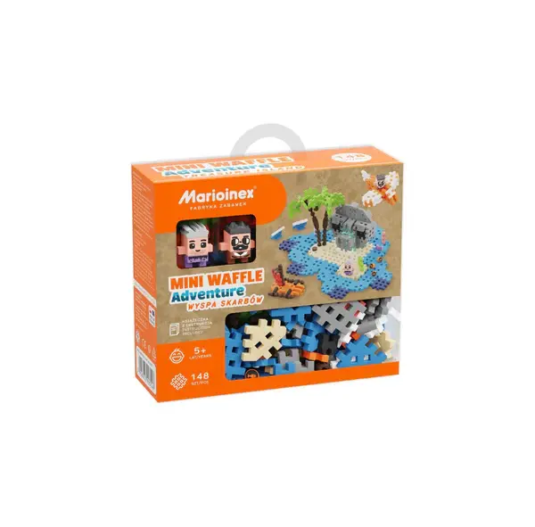 Mini Waffle Adventure - Treasure Island - 148 Pieces