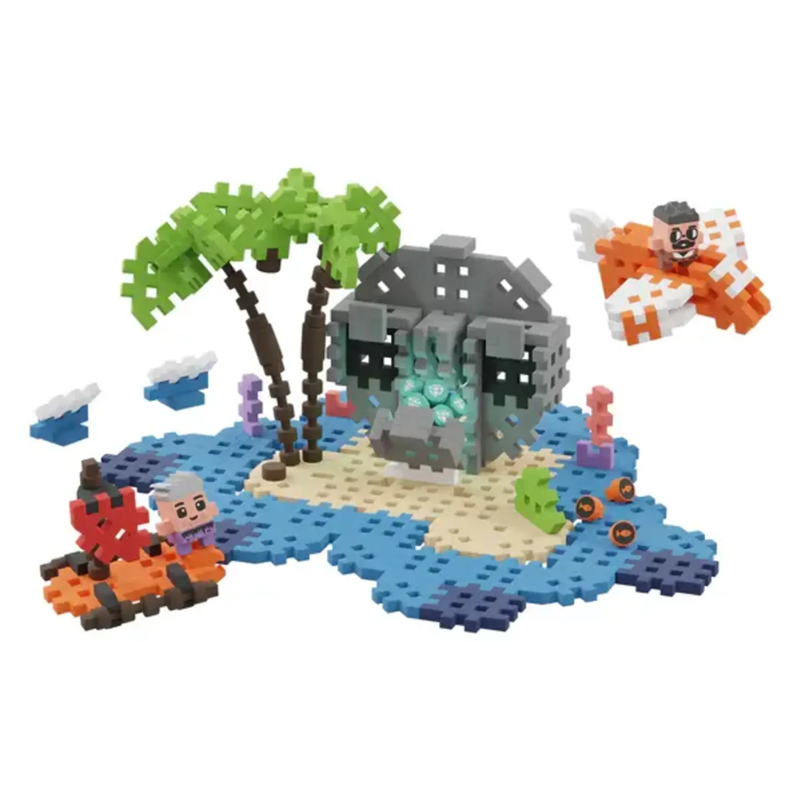 Marioinex Mini Waffle Adventure - Treasure Island - 148 Pieces