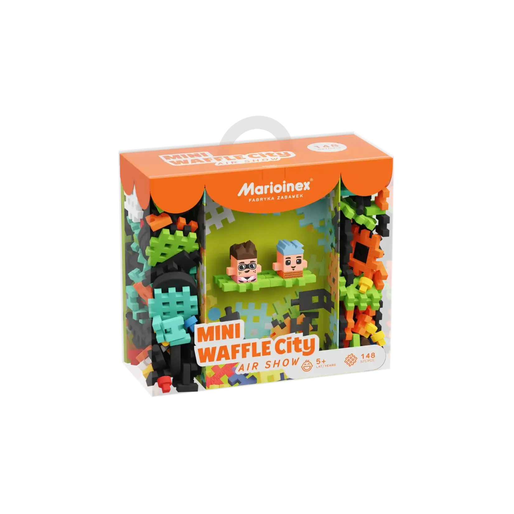Marioinex Mini Waffle City - Air Show - 148 Pieces