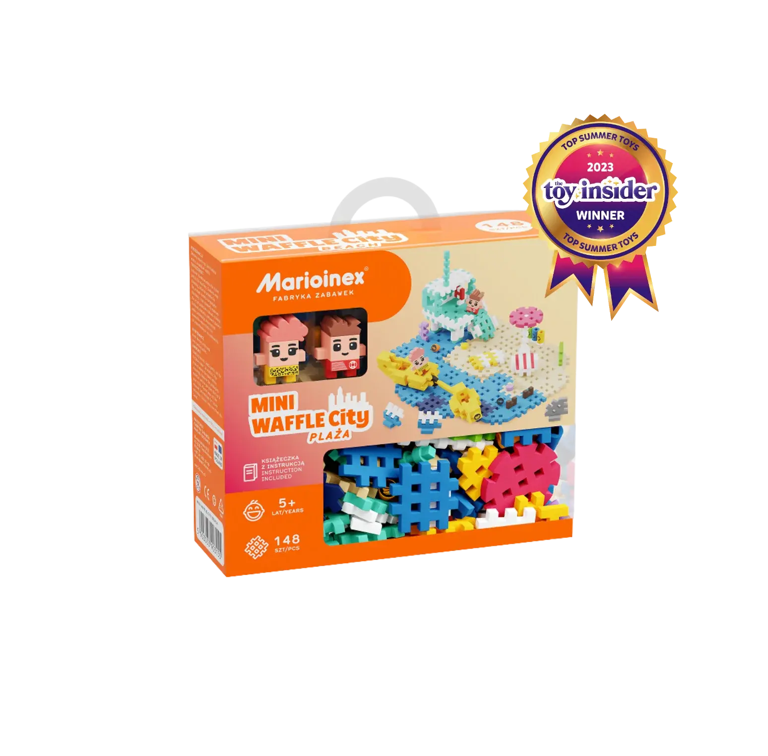 Mini Waffle City - Beach - 148 Pieces