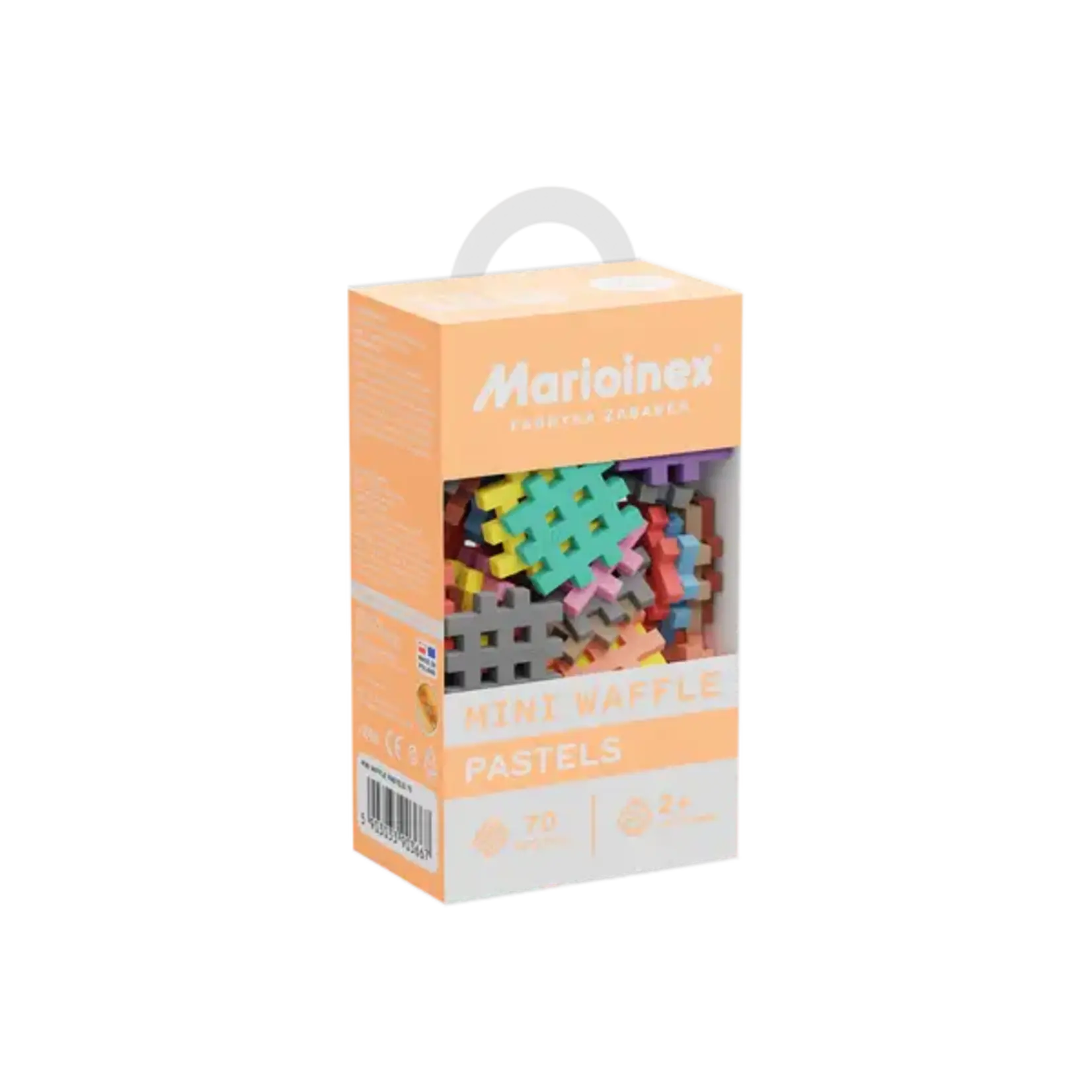 Marioinex Mini Waffle Pastel - 70 Pieces