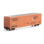 Athearn 17273 N RTR 50' FMC Offset Dbl Door Box, BN/GW 223494