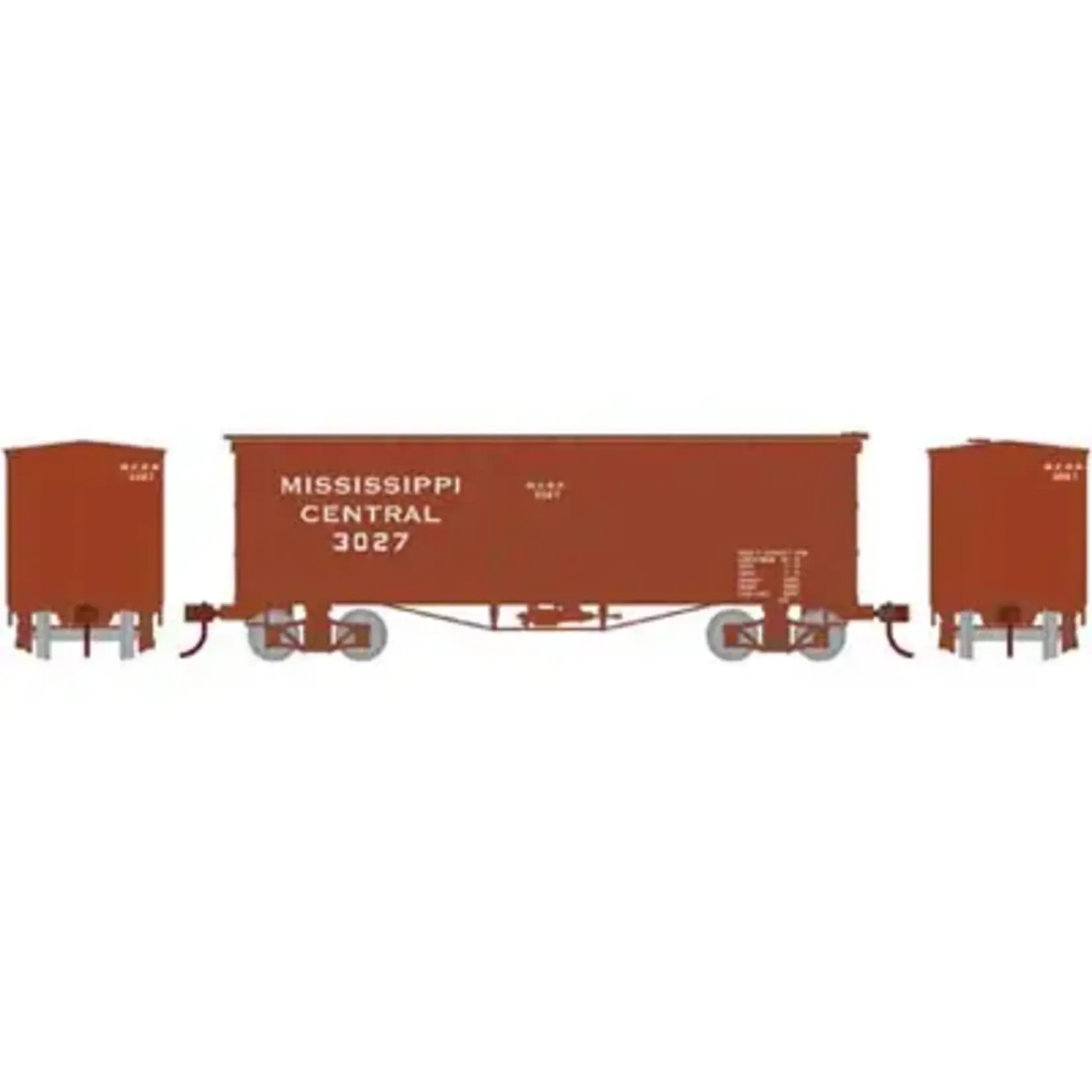 Athearn 15119 N 36' Old Time Wood Box MSC 3027