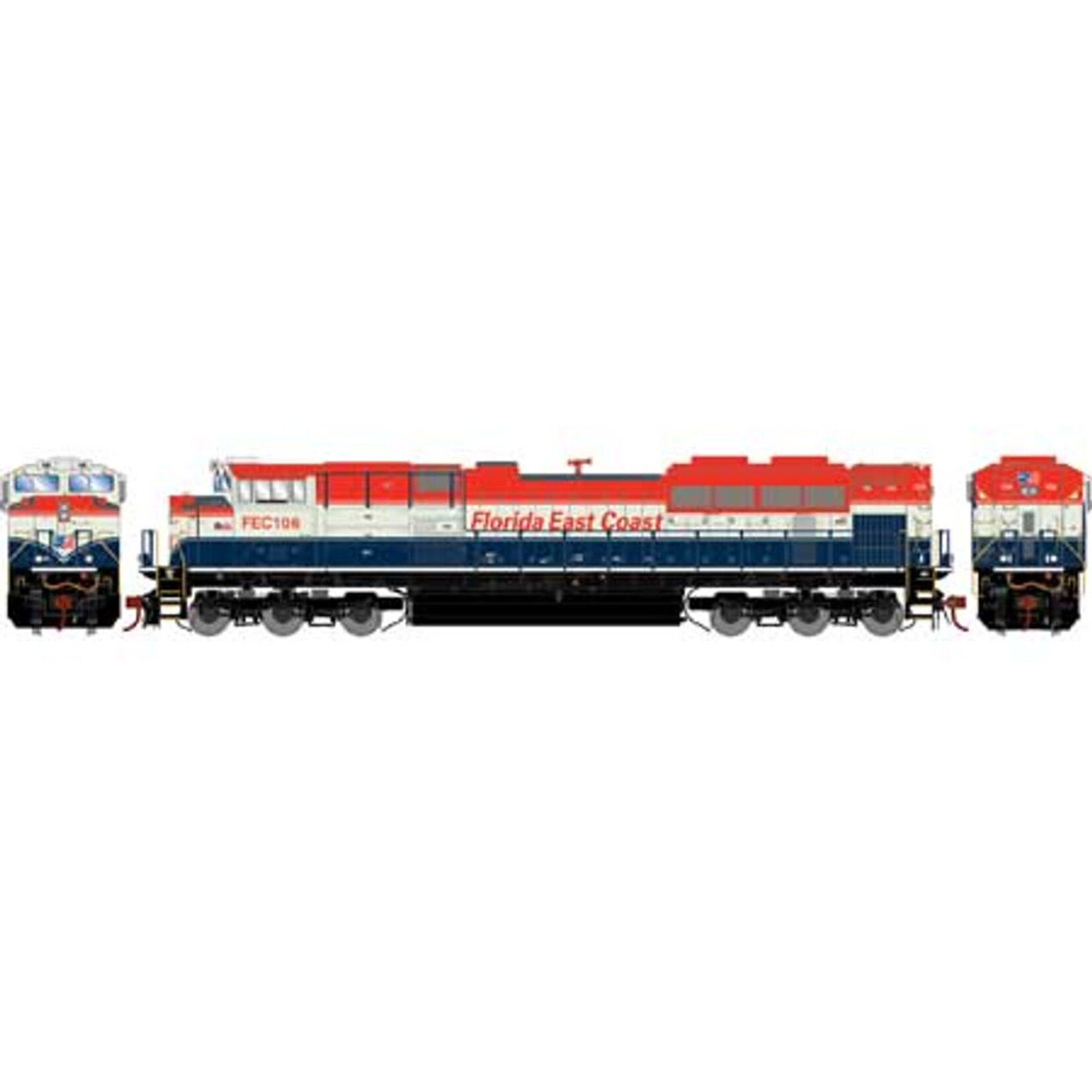 Athearn Genesis 70576 HO Florida East Coast SD70M-2 106