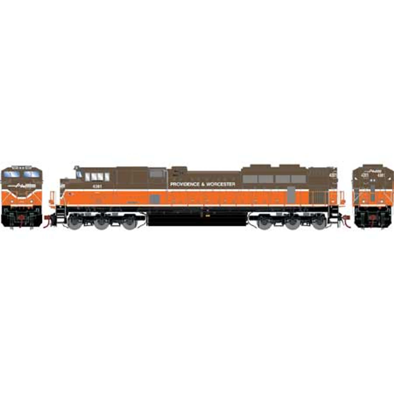 70584 HO Providence & Worcester SD70M-2 4301