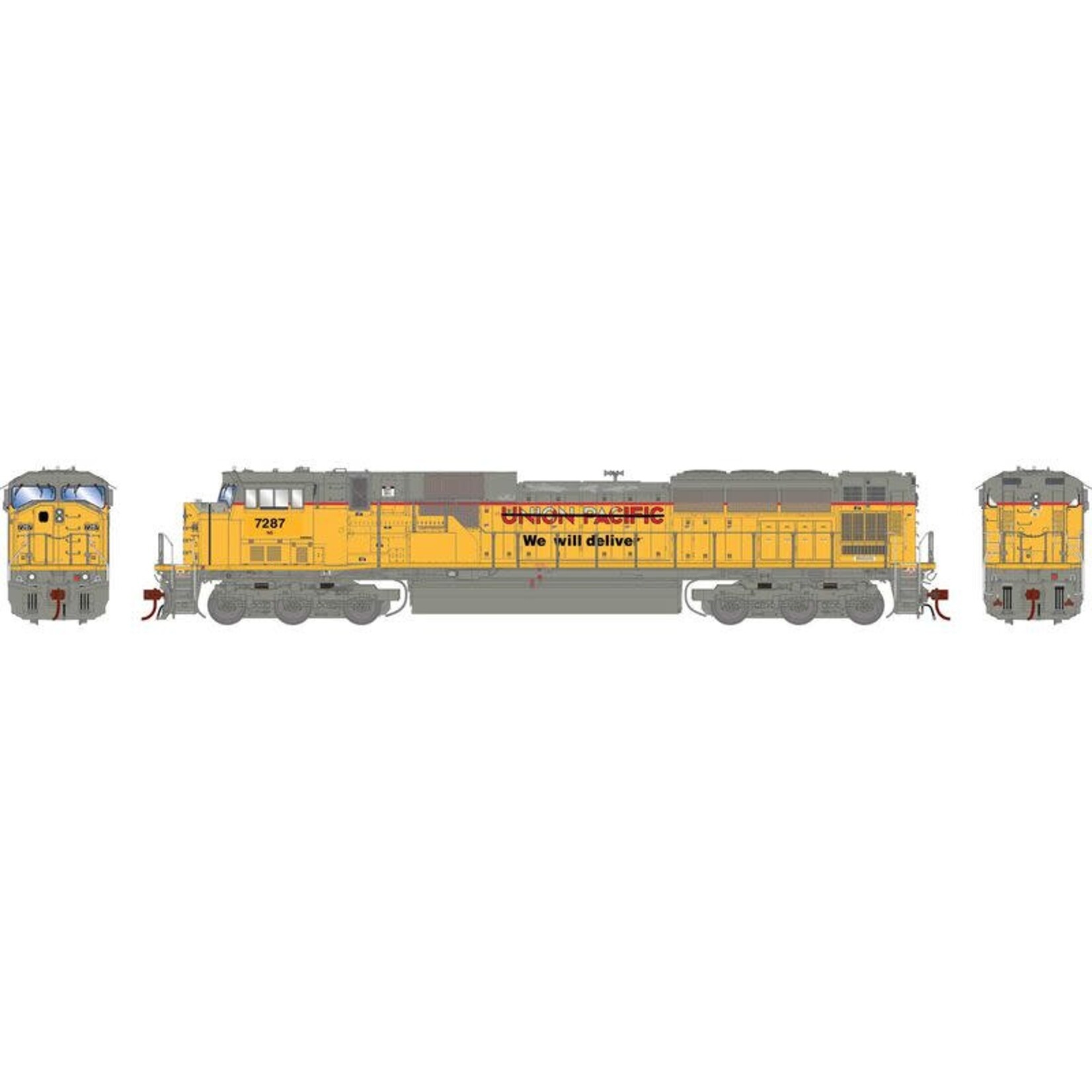 Athearn Genesis 27267 HO G2 SD90MAC Norfolk Southern 7287