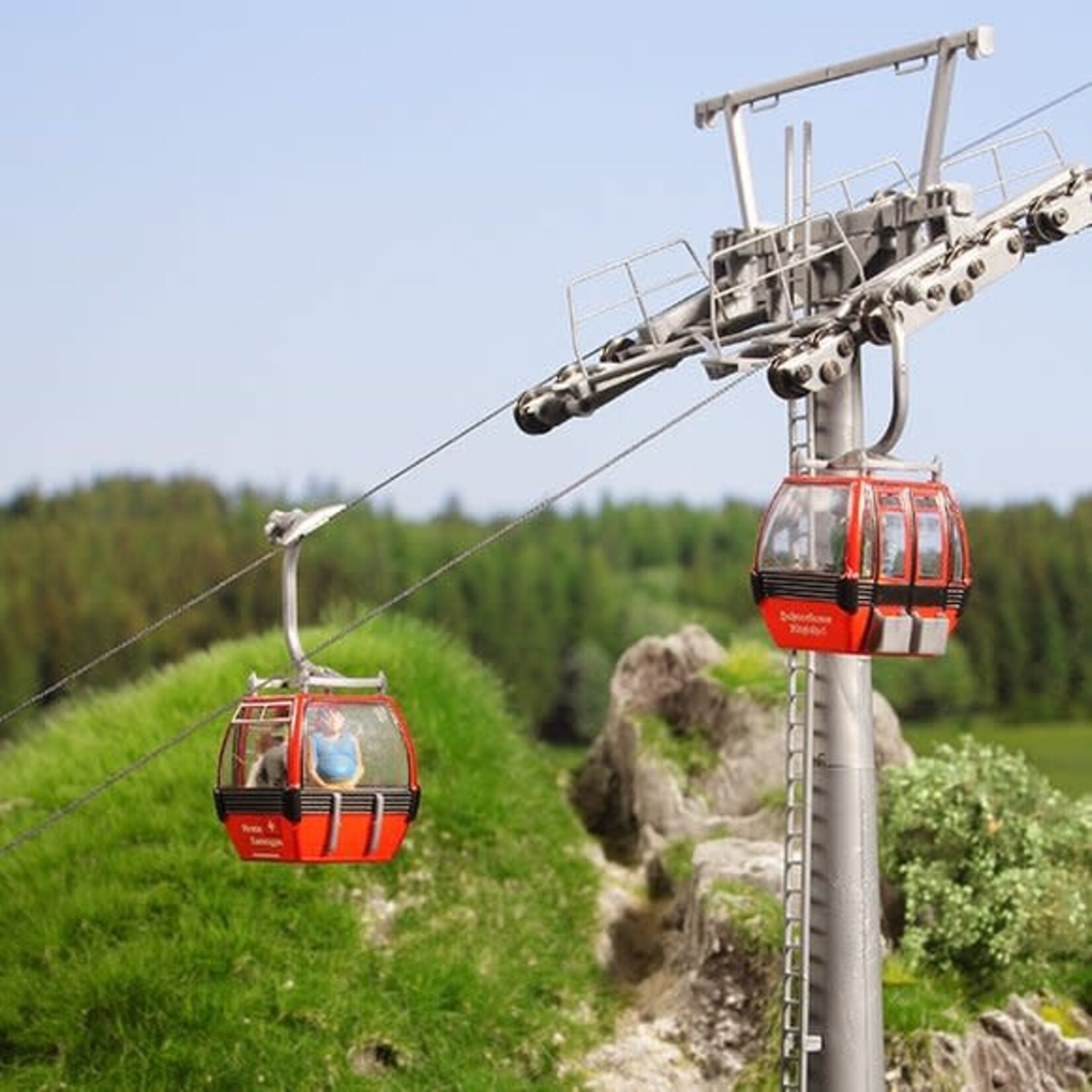 Brawa 6342 Hahnenkamm Cable Railway Set