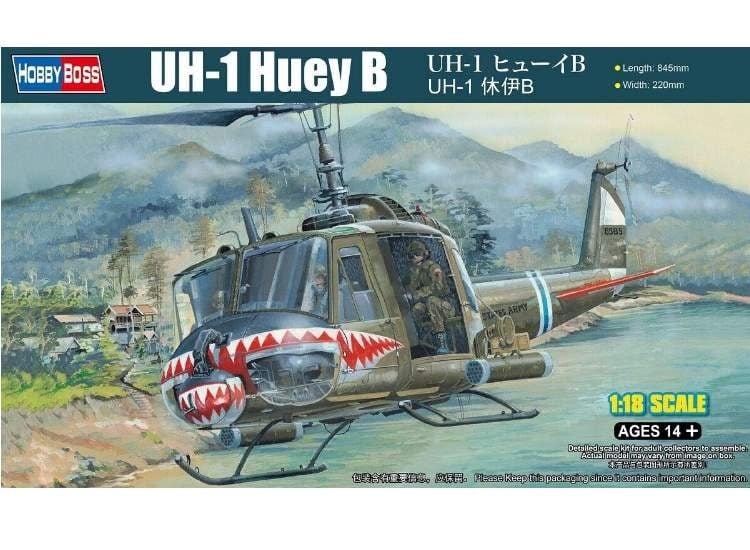81806 UH-1 Huey B 1:18