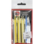 5906 Assorted Detail Brush Set - 20 Count