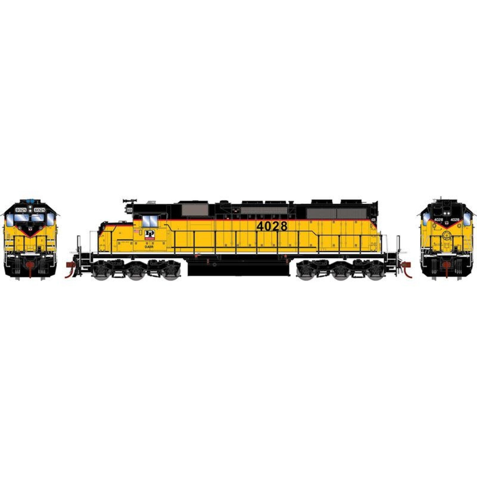 Athearn 71492 HO SD39, DAIR 4028