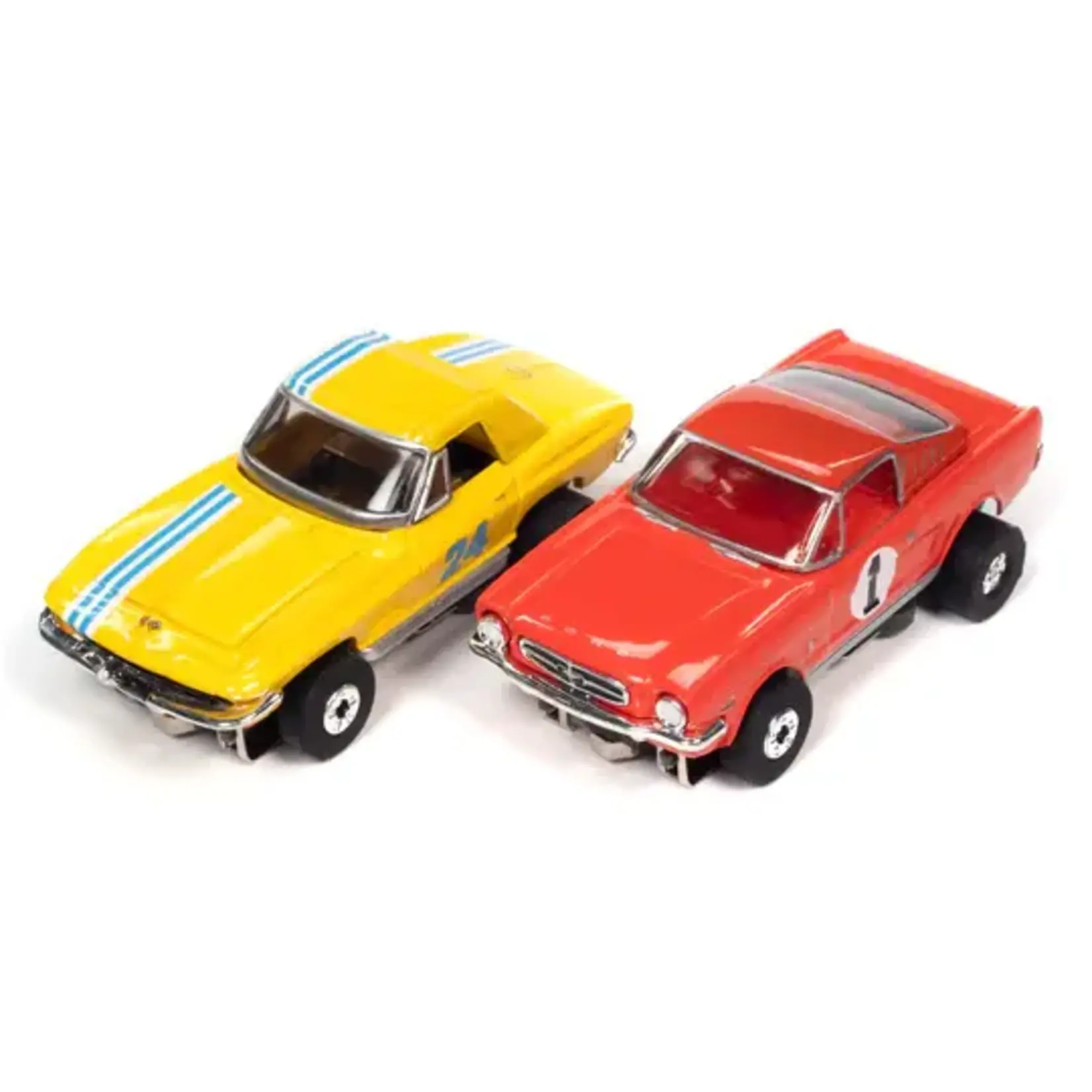 Auto World SRS341 Double 8 Slot Car Set