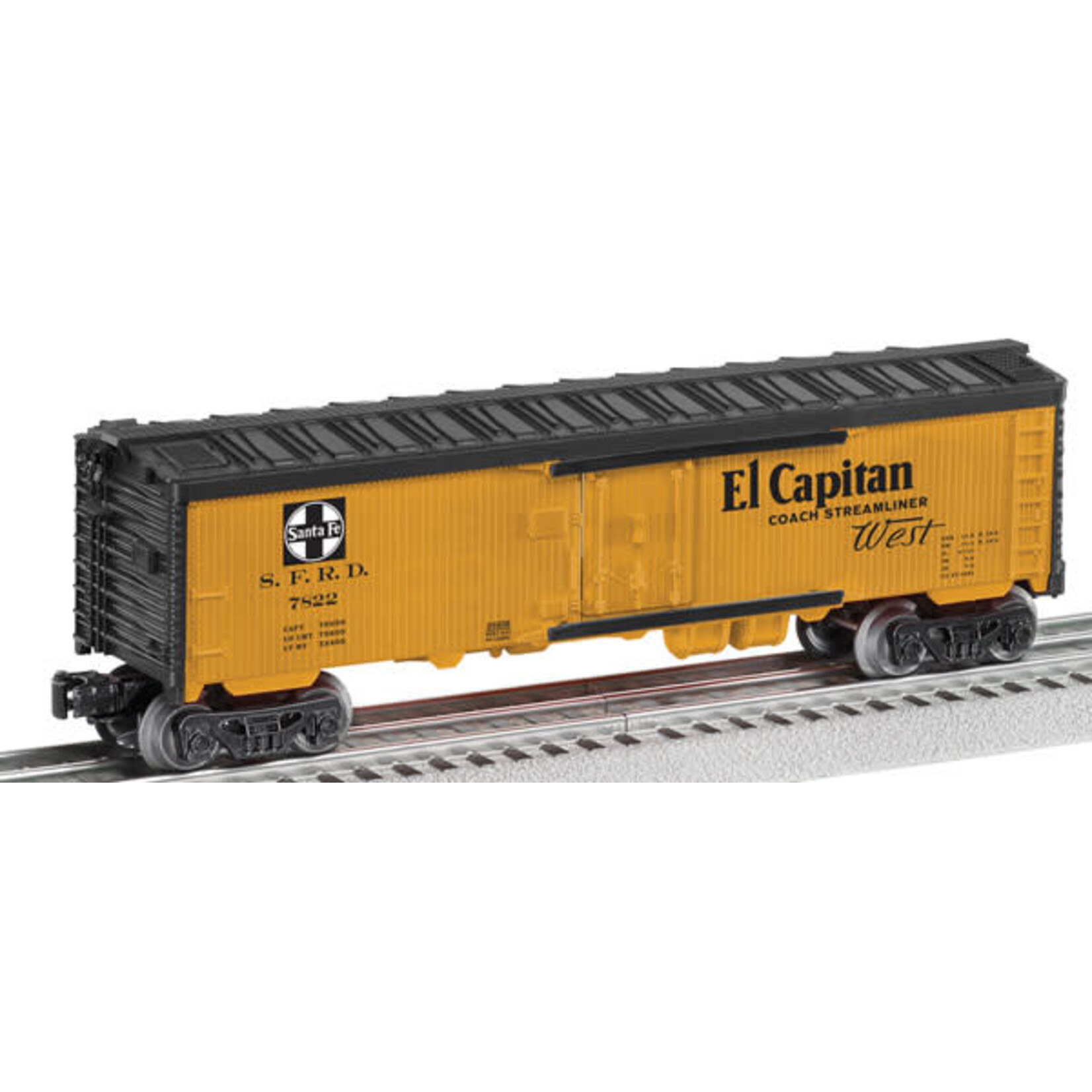 Lionel 625934 O Sante Fe Reefer 3PK