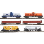 Kato 1066275 N Mixed Freight Car Set of 6