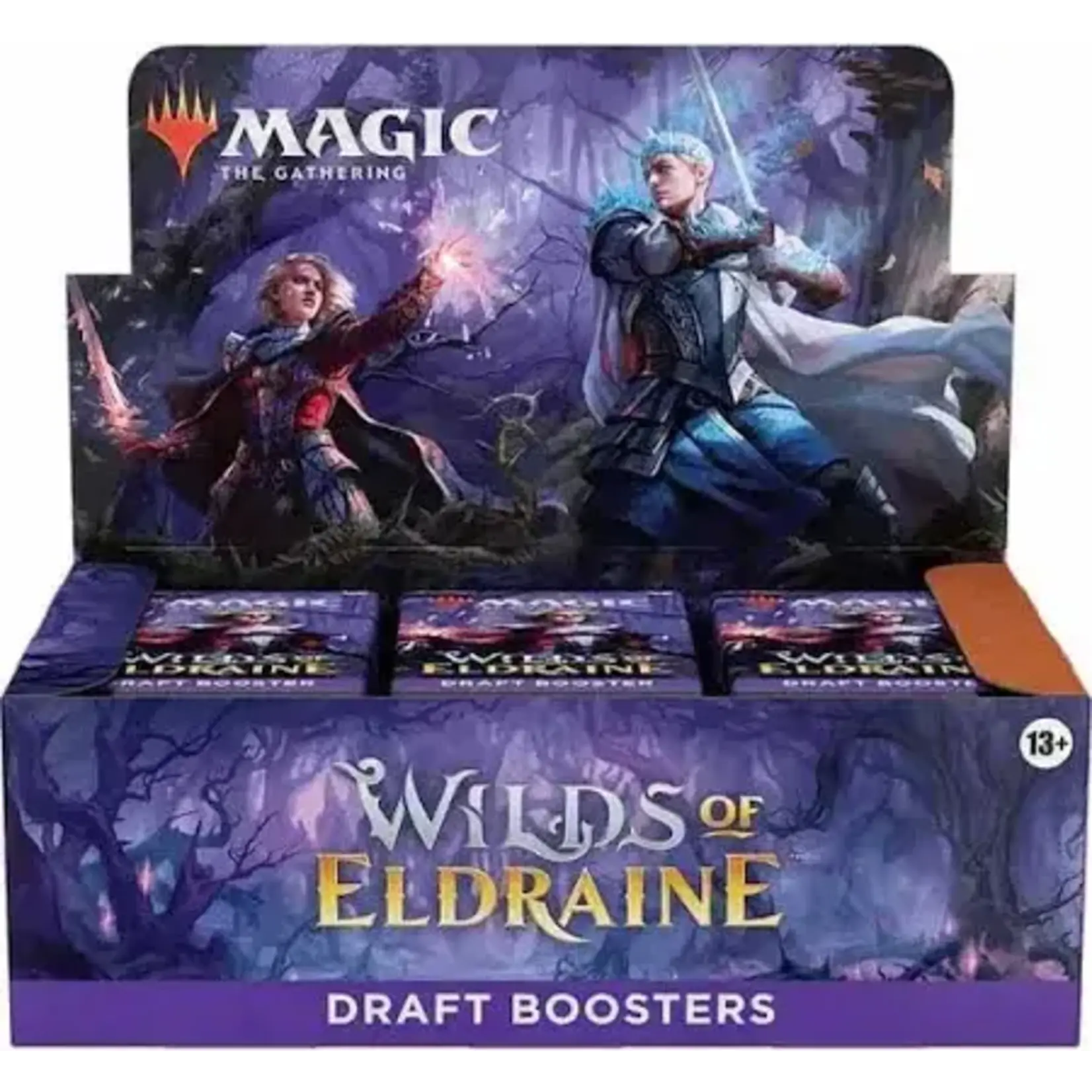 Wizards of the Coast 2465 MTG Wilds of Eldraine Draft Boosters - Full Box of 36