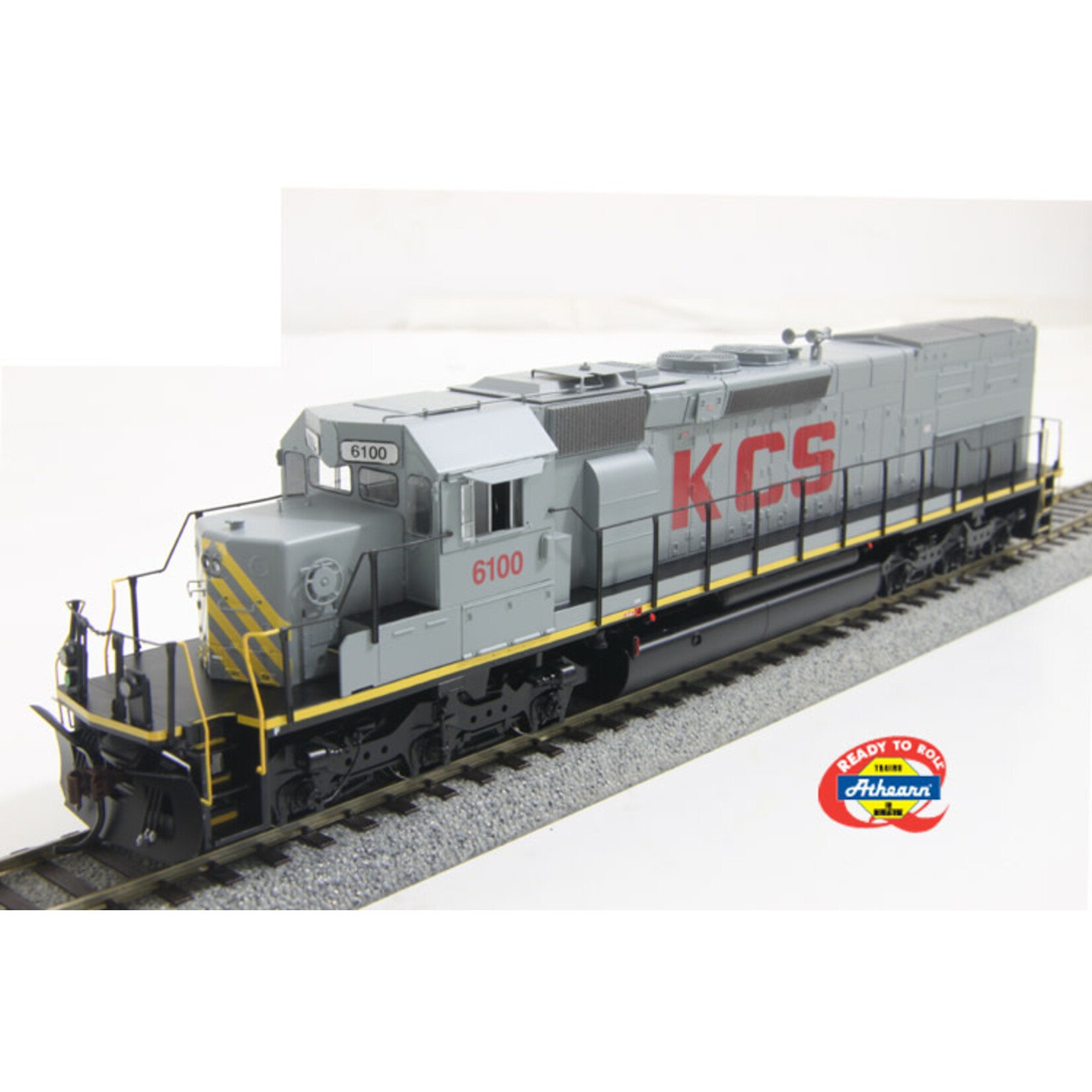 Athearn HO RTR Kansas City Southern SD40T-2, KCS Road # 6100