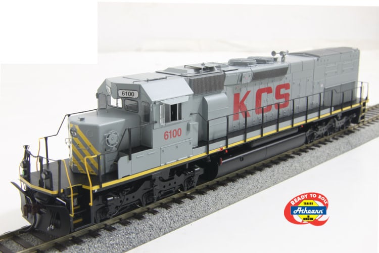 95156 HO RTR Kansas City Southern SD40T-2, KCS Road # 6100
