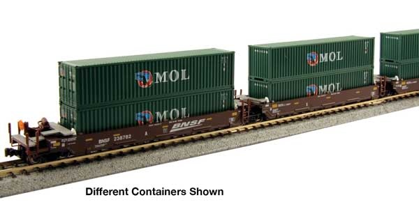 1066210 N MAXI-I BNSF Double Stack China Shipping 5 Pack