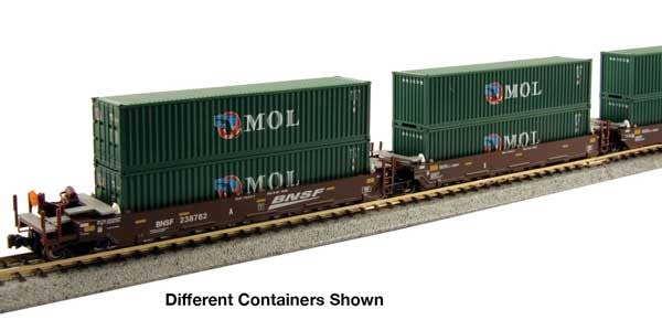 1066211 N MAXI-I BNSF Double Stack China Shipping 5 Pack