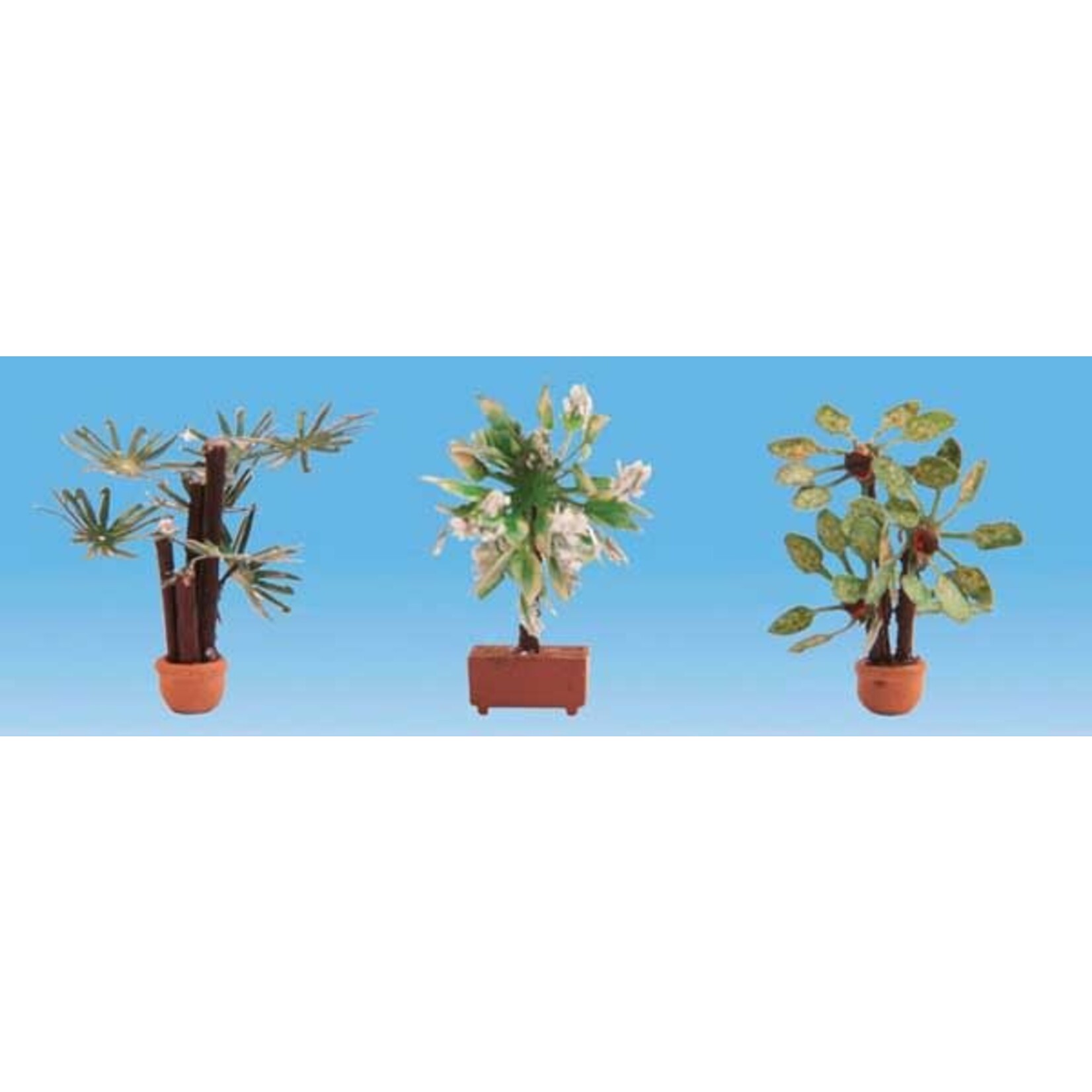 Noch 14023 HO Mediterranean Potted Plant Set