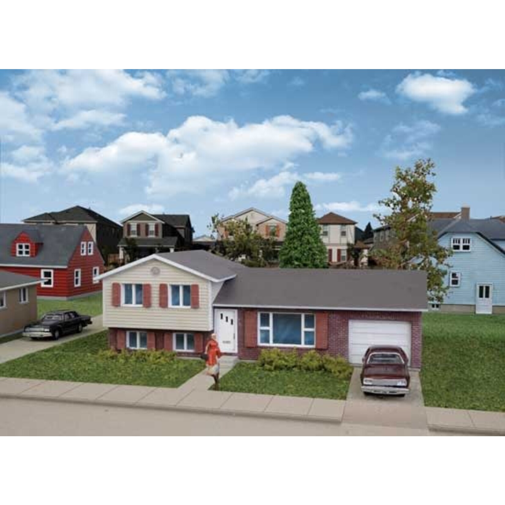 Walthers 9333840 N Split Level House Kit