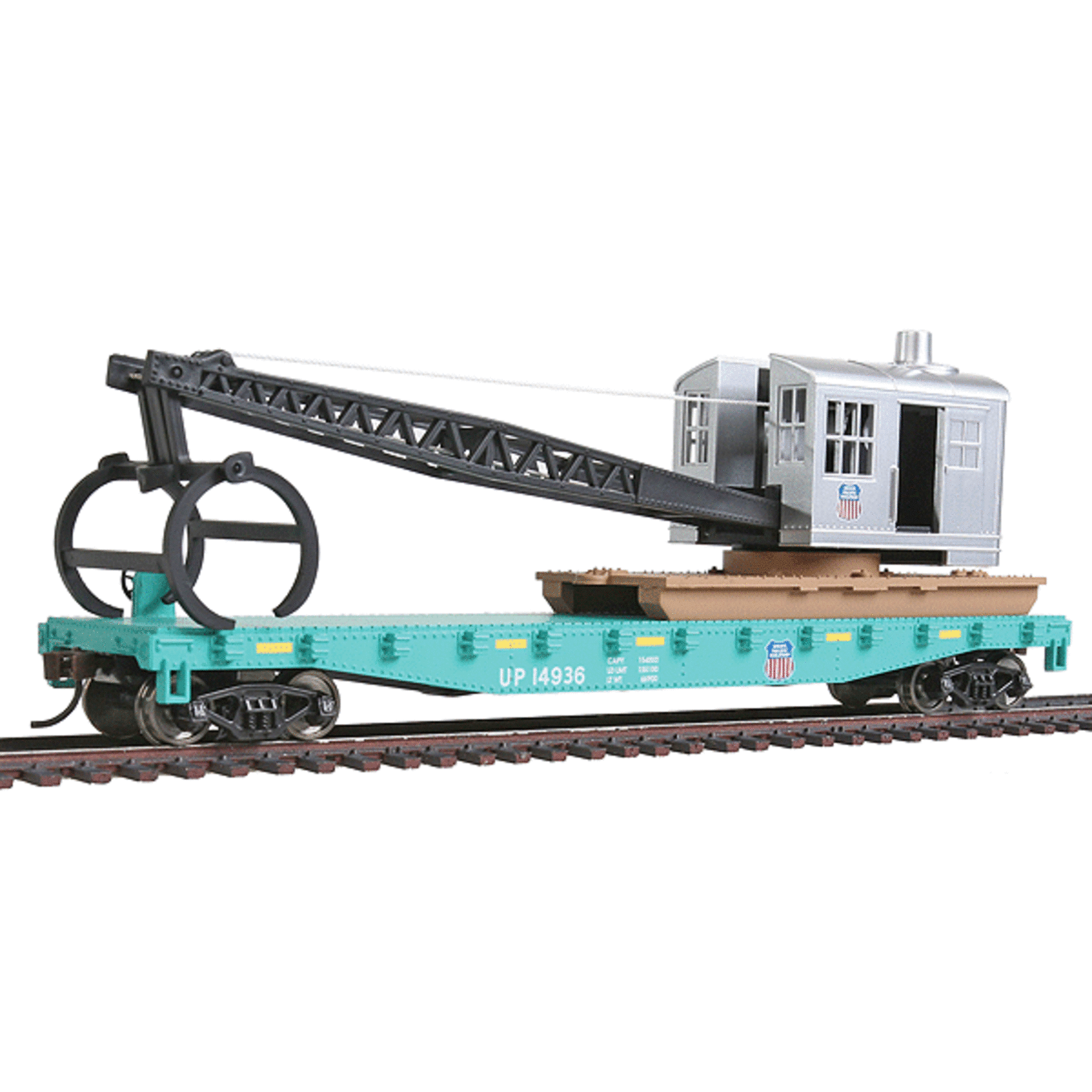 Walthers 9311783 HO UP Log Crane Car