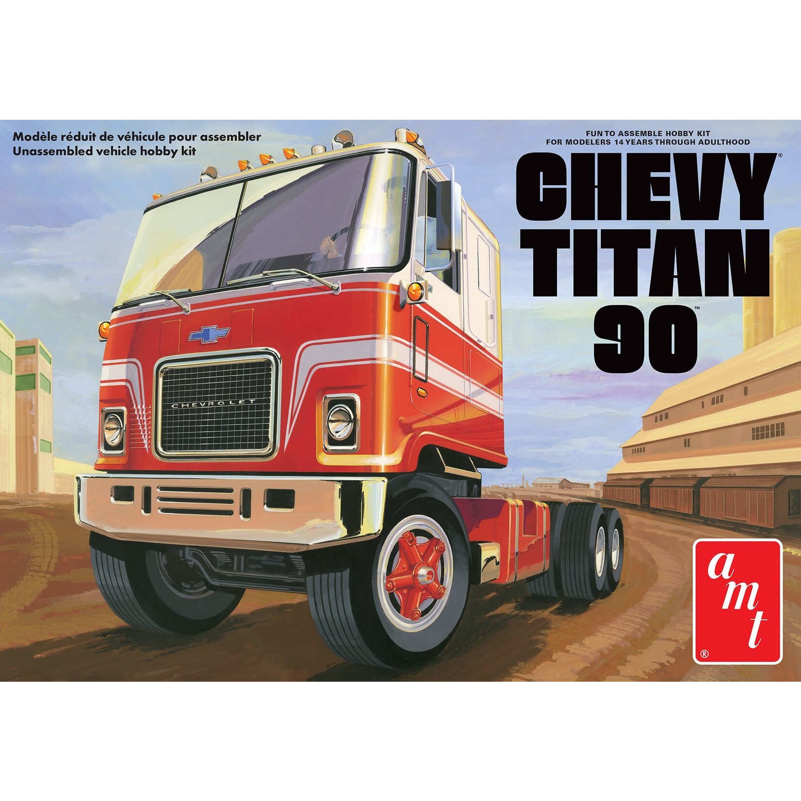 AMT 1417 1/25 Chevy Titan 90 Truck Cab