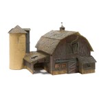 Woodland Scenics 5038 HO Old Weathered Barn - Assembled