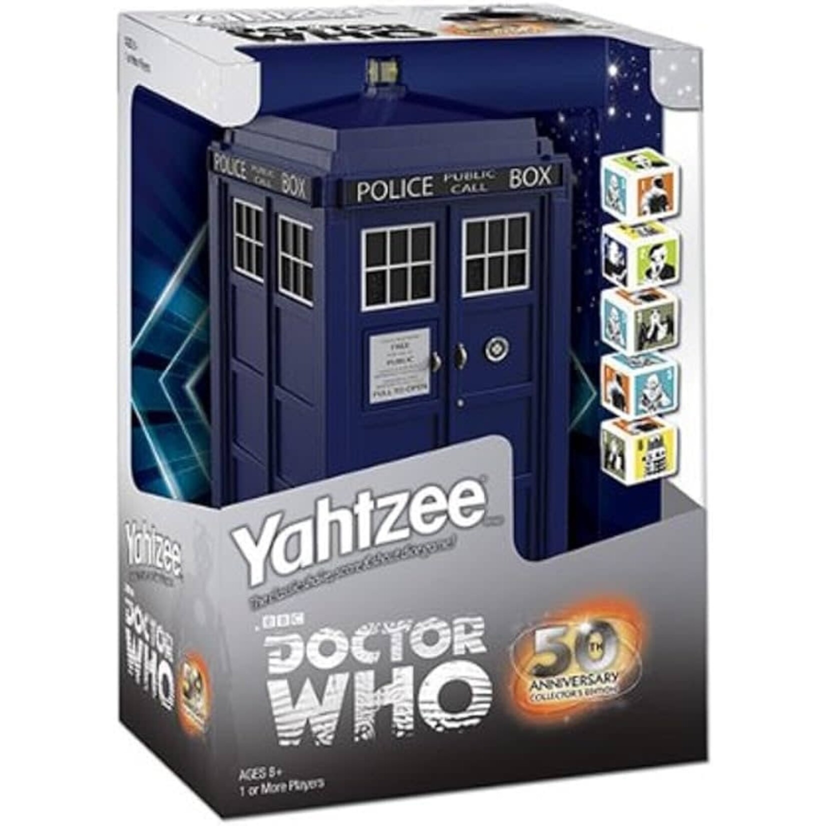 USAopoly Yahtzee: Dr Who Tardis 60th Anniversary