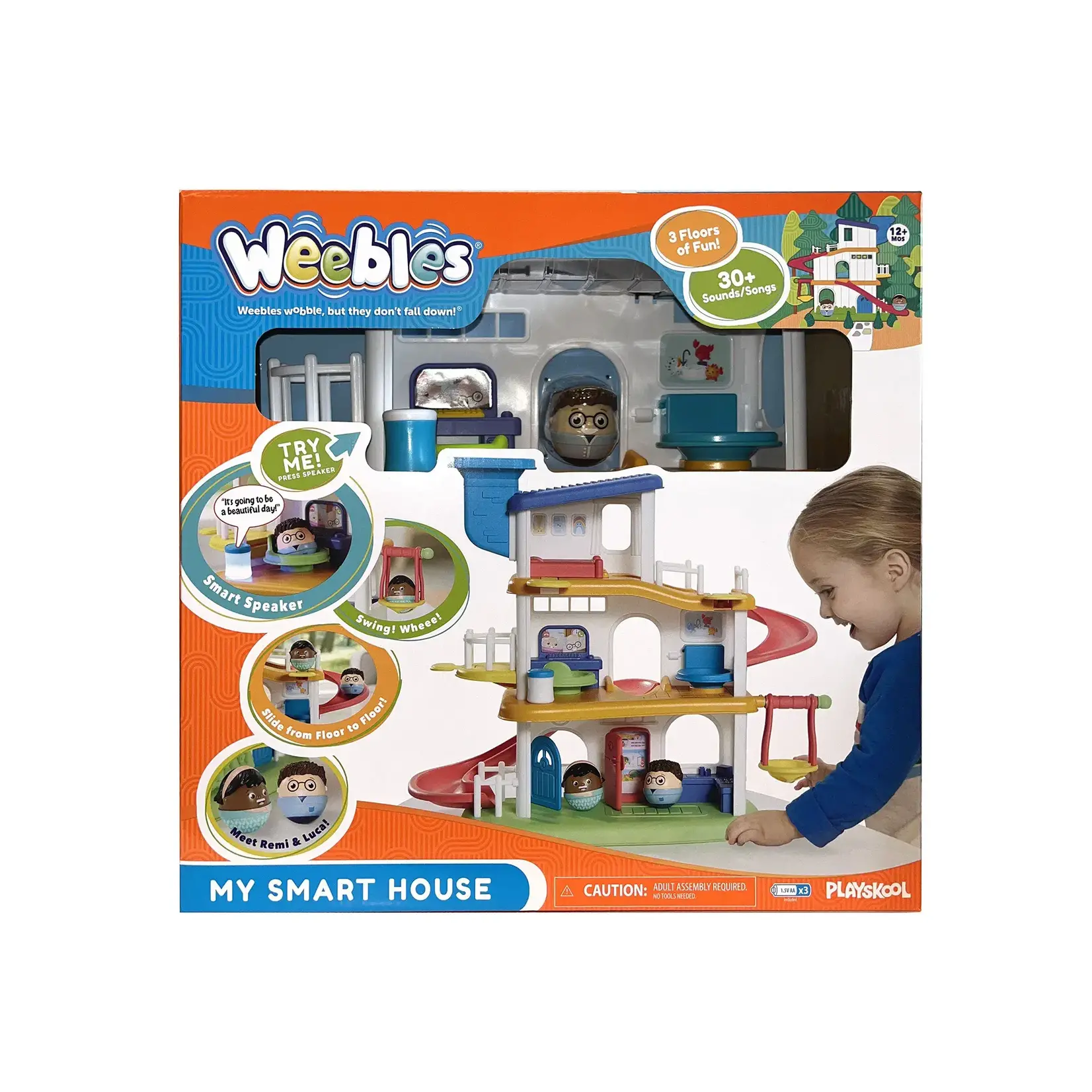 Playskool Weebles - My Smart House