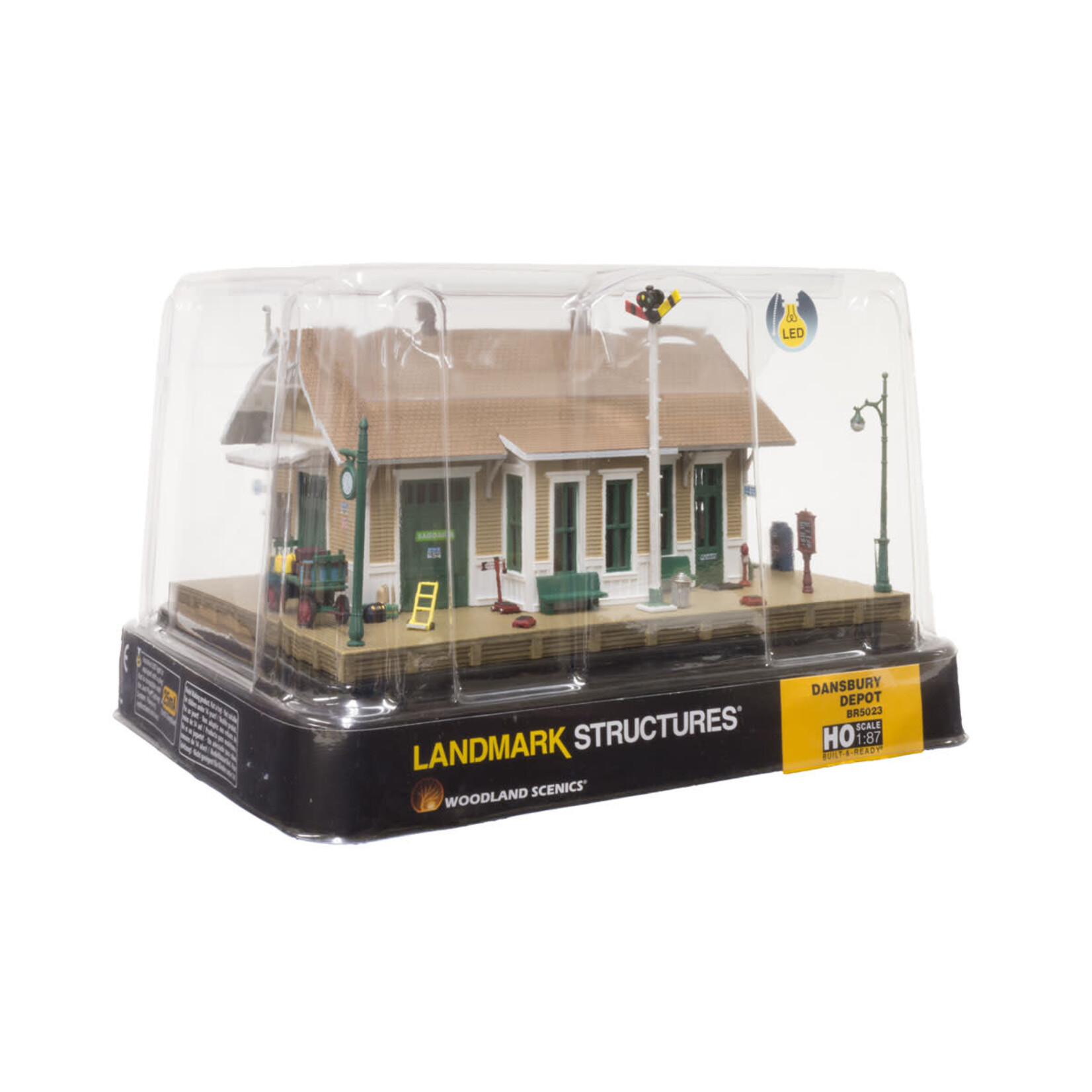 Woodland Scenics 5023 HO Dansbury Depot Assembled