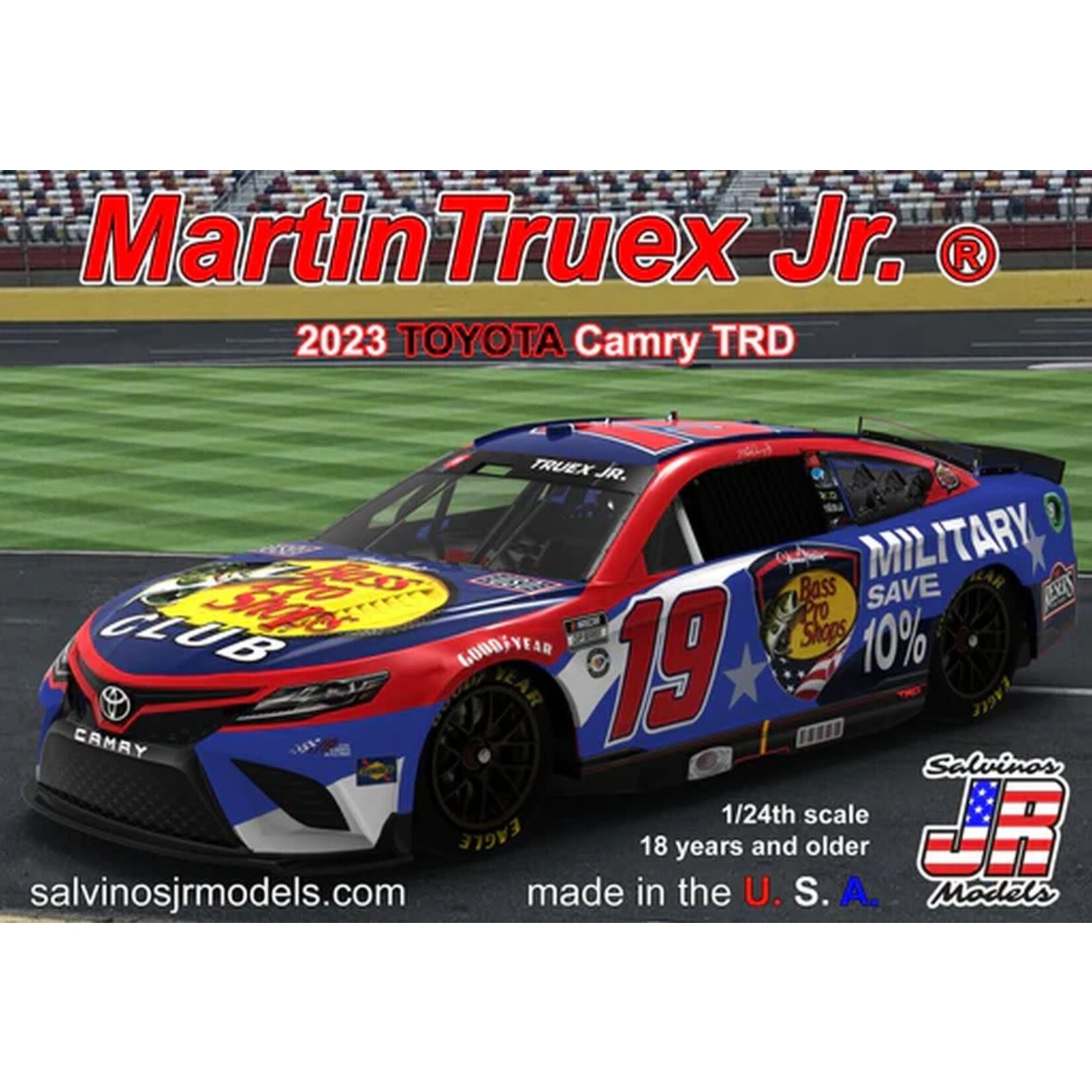 Salvinos 31253 Joe Gibbs Racing Martin Truex Jr 2023 Toyota Camry