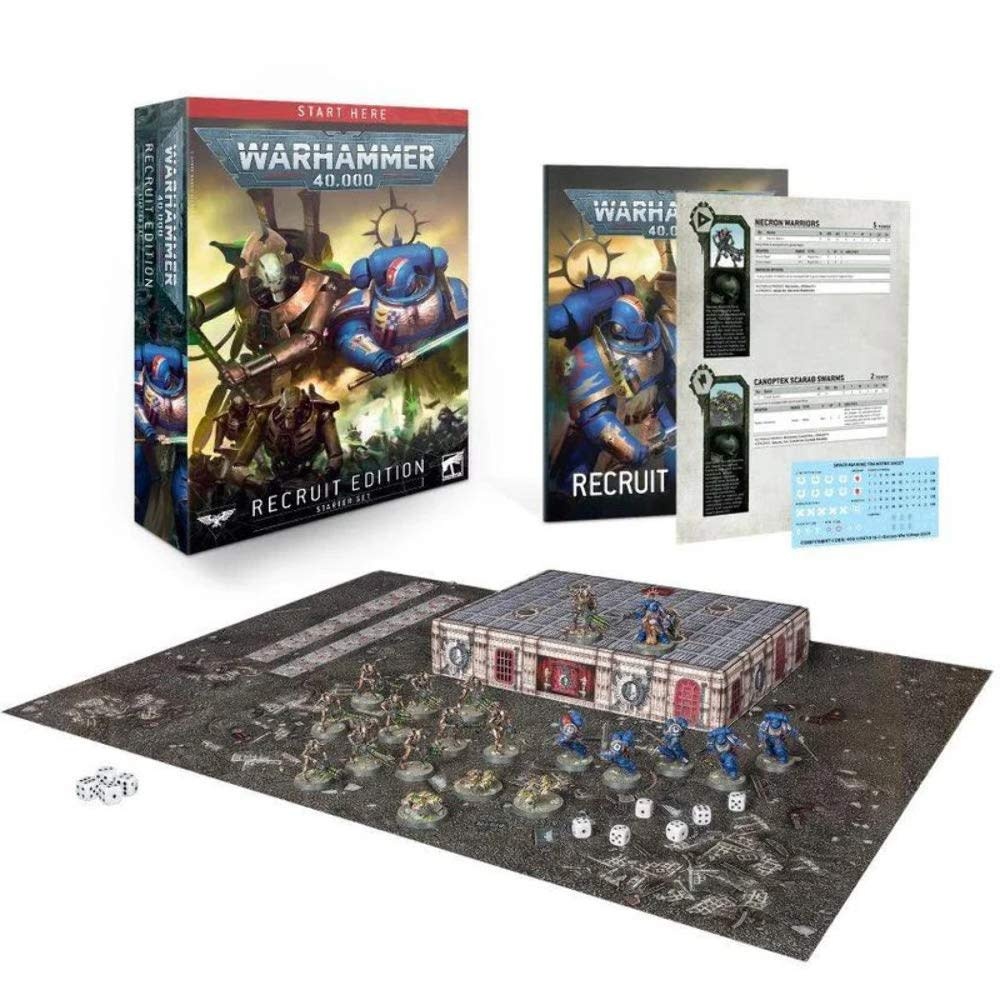 Warhammer Warhammer 40,000 Recruit Edition Starter Set Chuck's Trains