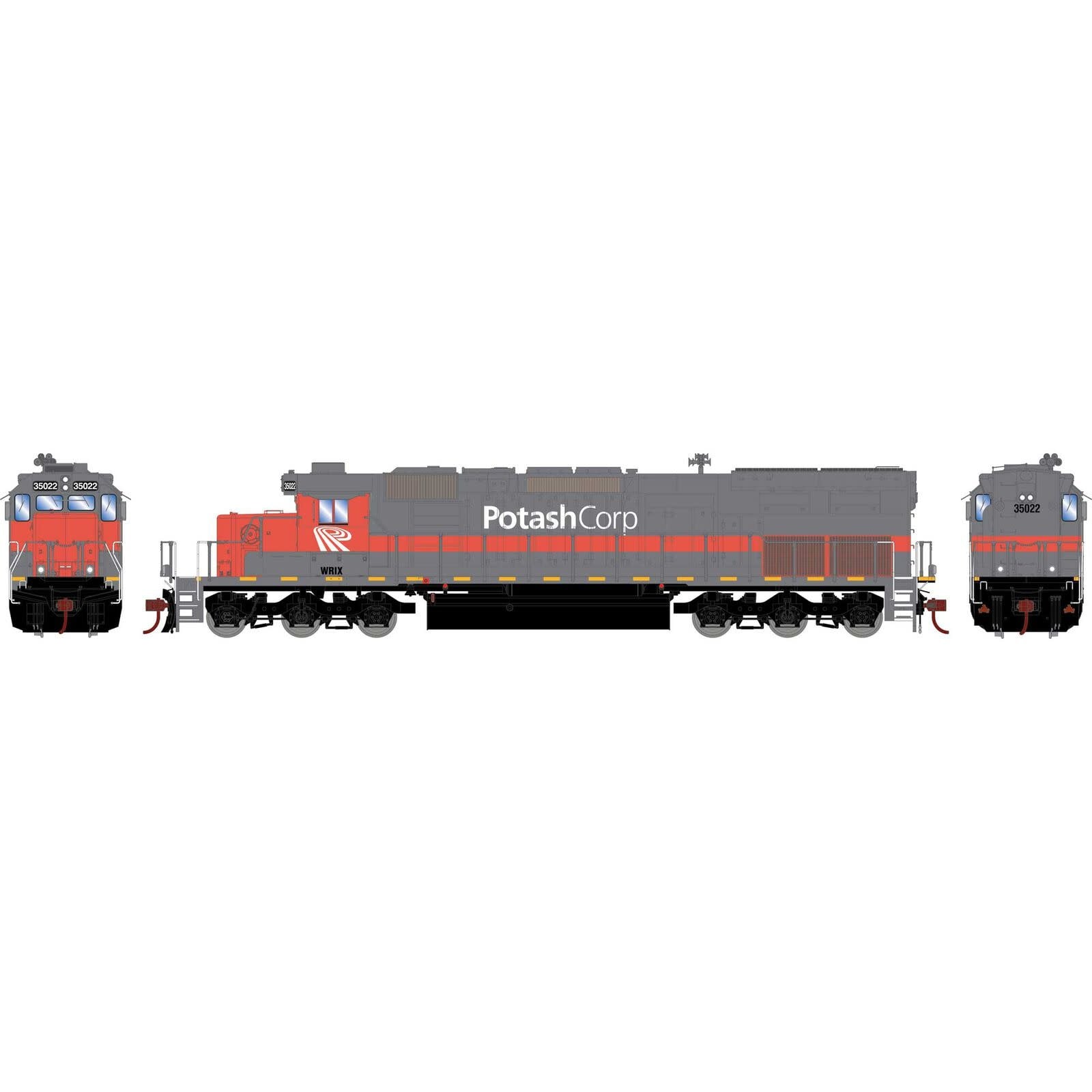 73056 HO SD40T-2 Potash/WRIX #35022