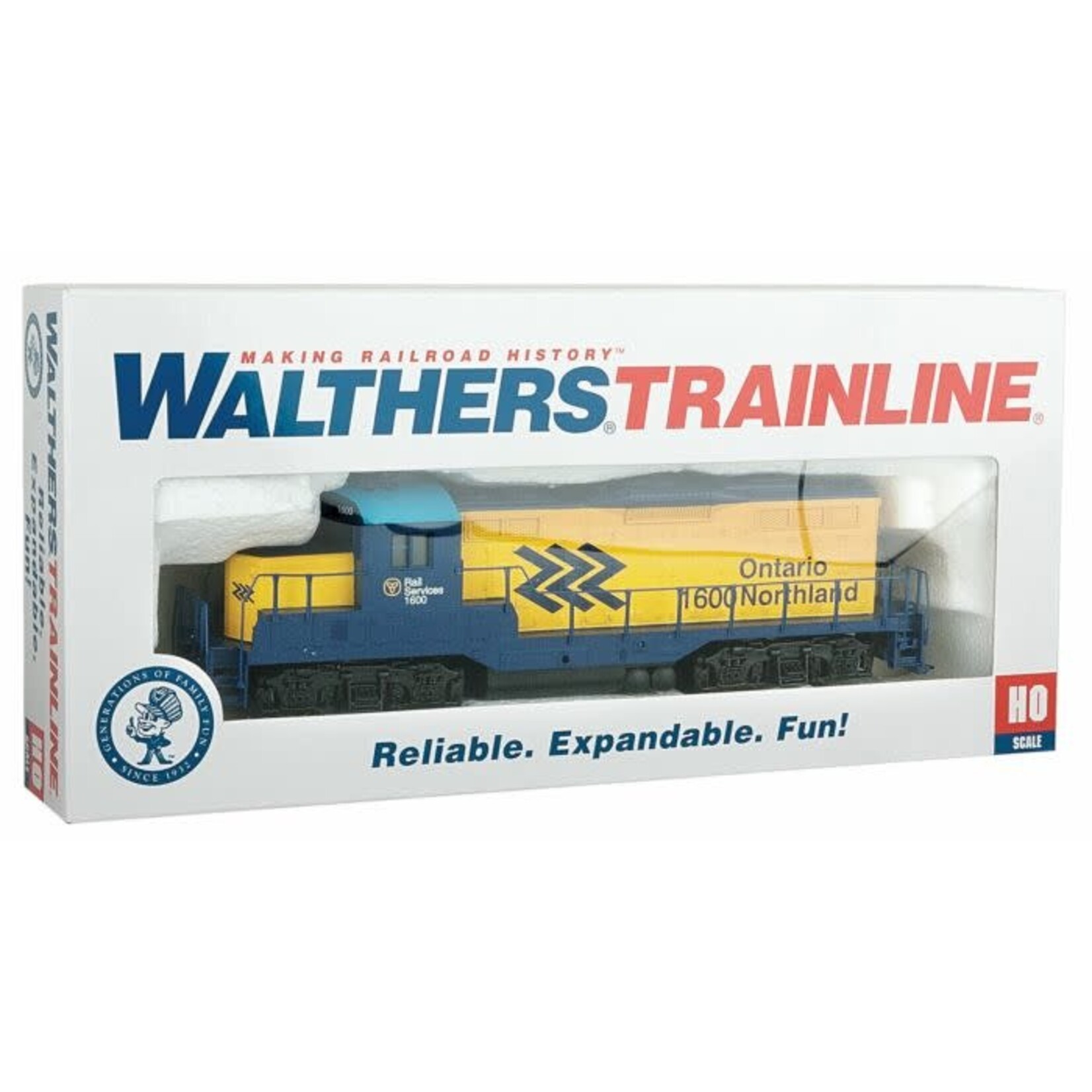 Walthers 931456 HO EMD GP9M ONT 1600