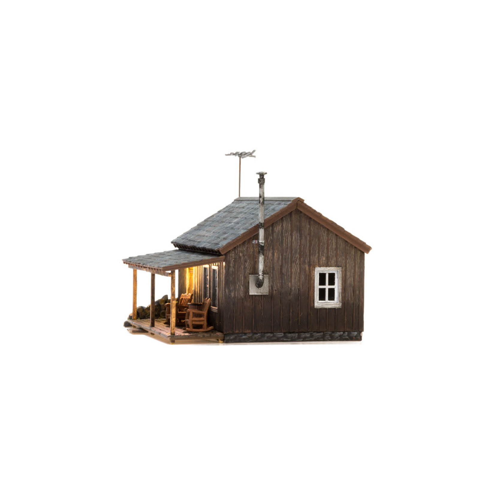 Woodland Scenics 5065 HO Rustic Cabin - Assembled