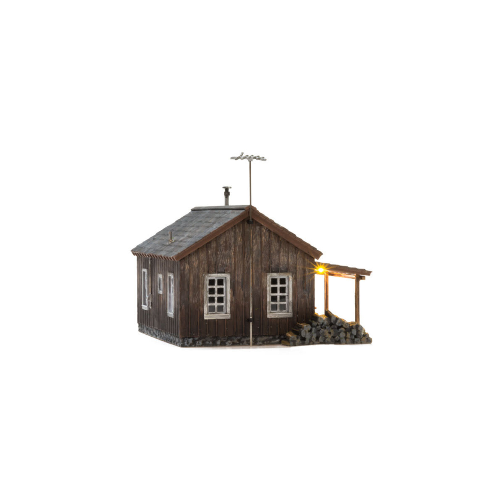 Woodland Scenics 5065 HO Rustic Cabin - Assembled