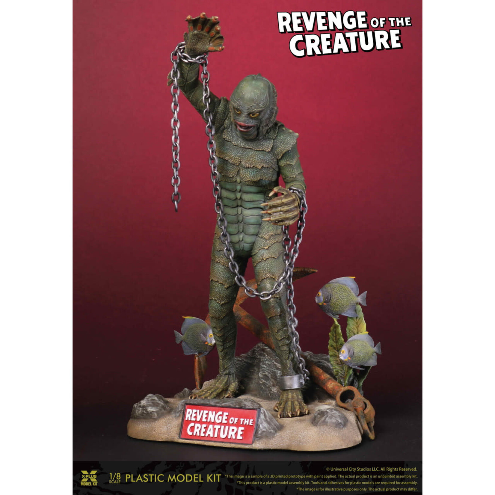 Xplus 200077 1/8 Revenge of the Creature from the Black Lagoon