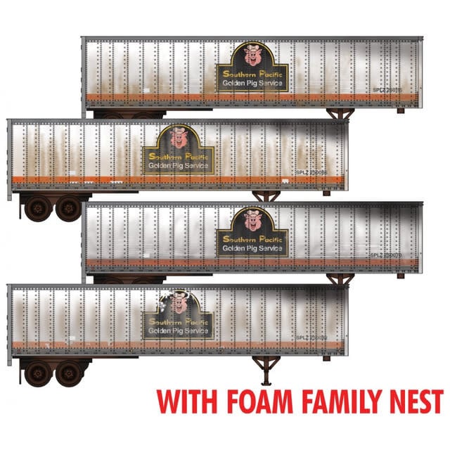 99302224 N SP Trailer Weathered 4 Pack - Foam