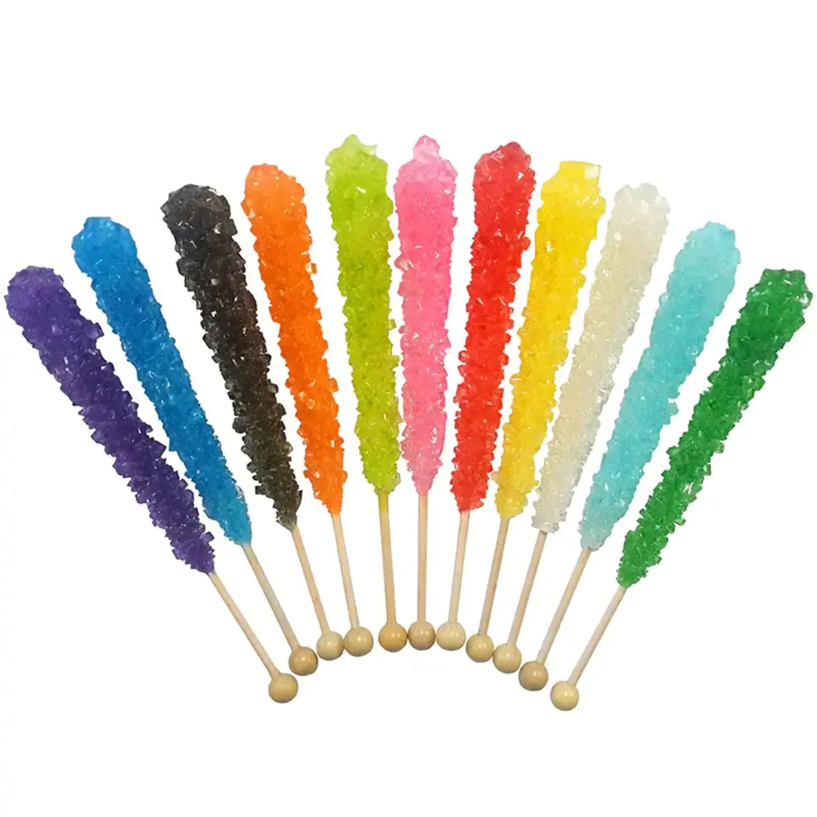 Candy Rock Candy on a Stick - 0.8oz Stick Assorted