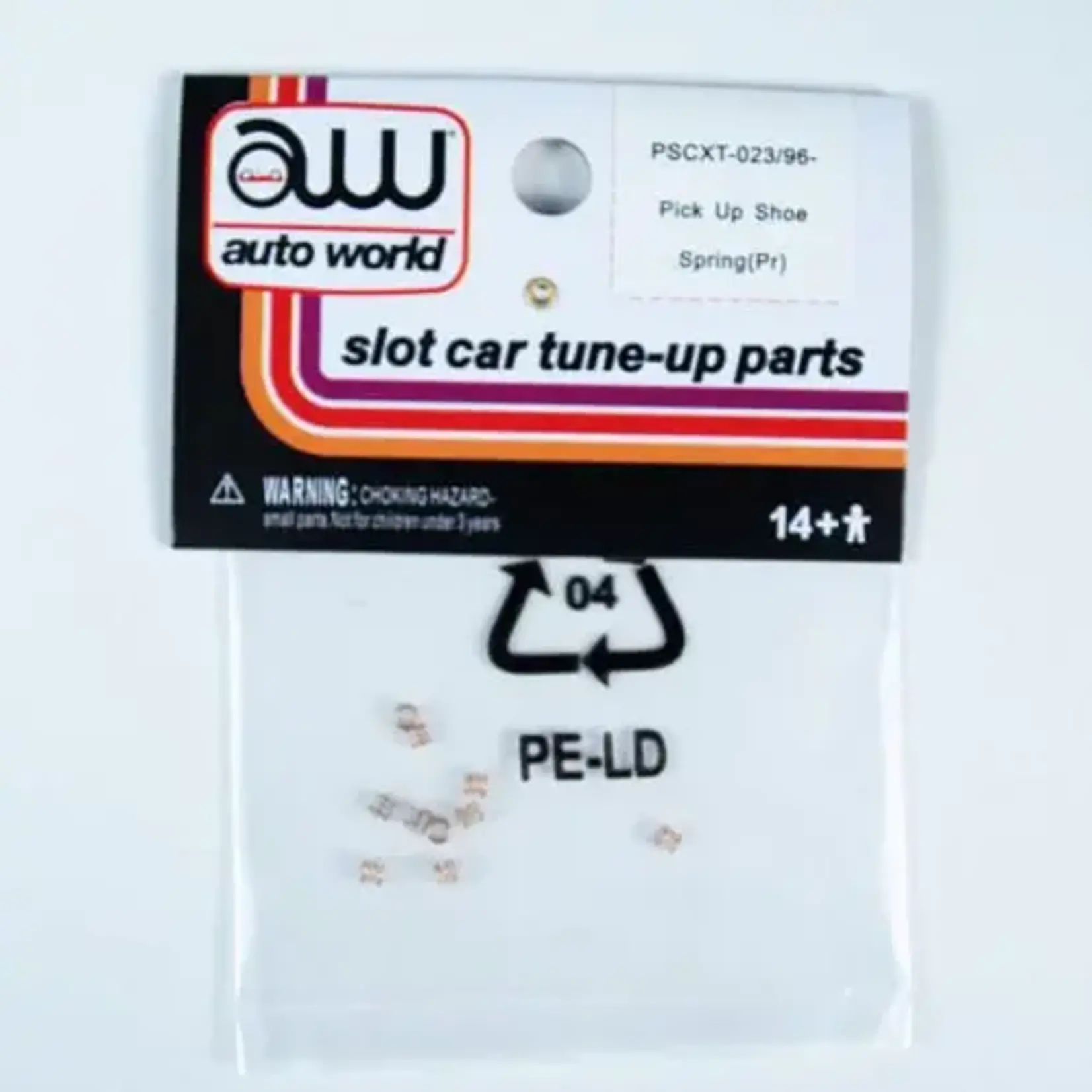 Auto World 023 X-Traction Pick Up Shoe Spring - 5 Pack