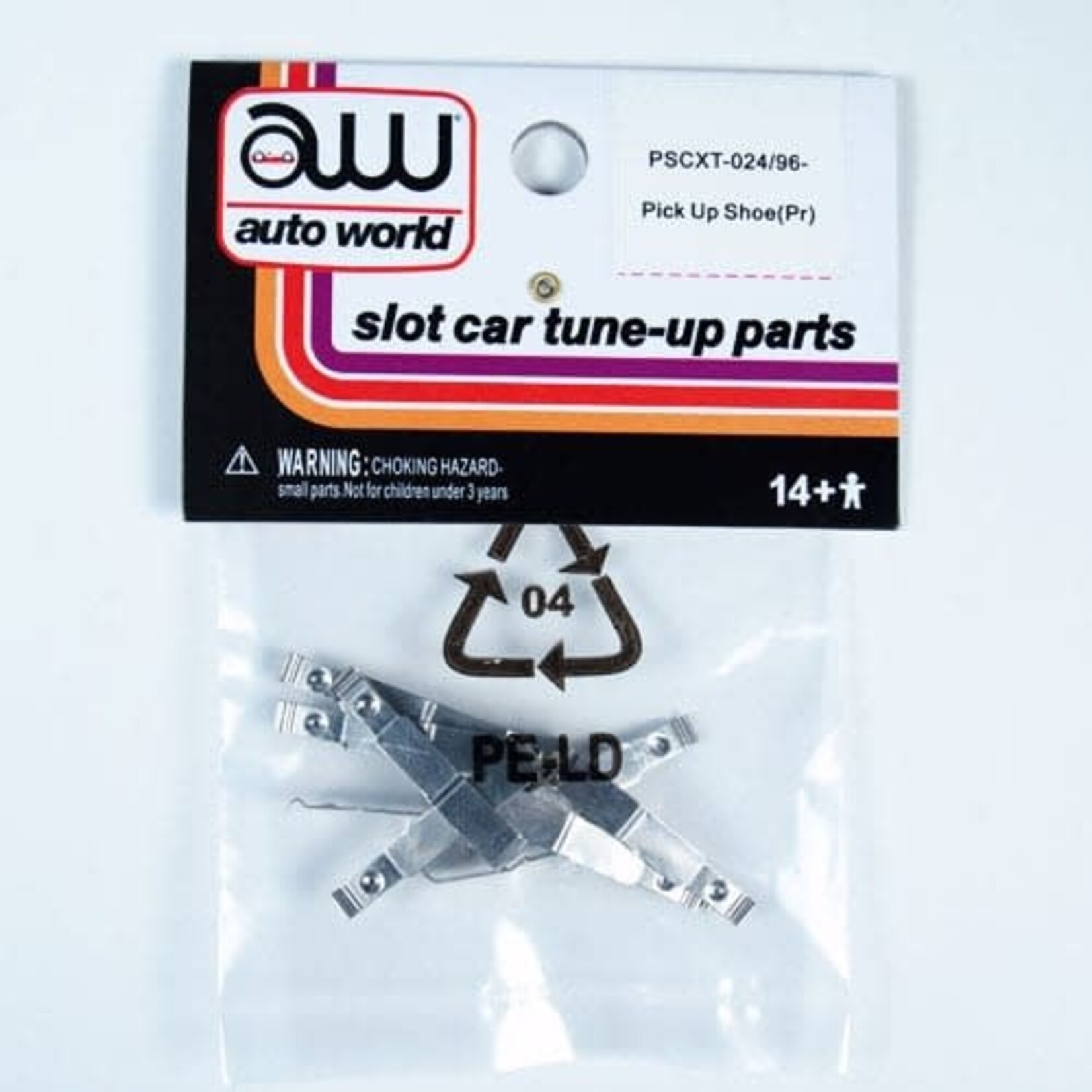 Auto World 024 X-Traction Pick Up Shoe (Pair) 5 Pack