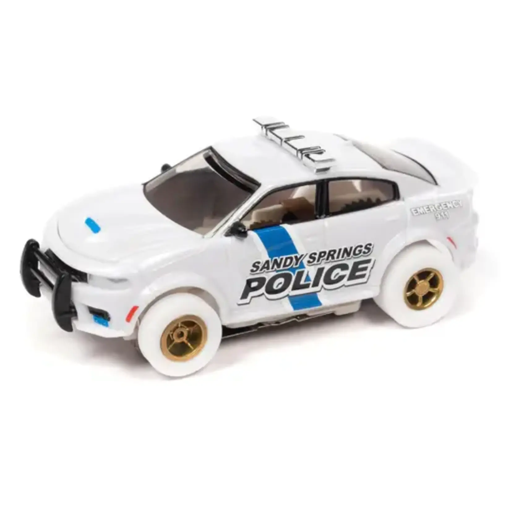 Auto World SC397 America's Finest X-Traction 19 2021 Dodge Charger - Sandy Springs Police (White)