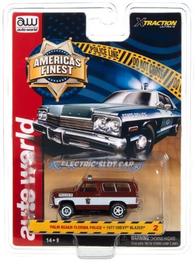 SC397 America's Finest X-Traction 19 Palm Beach Police 77 Chevy Blazer